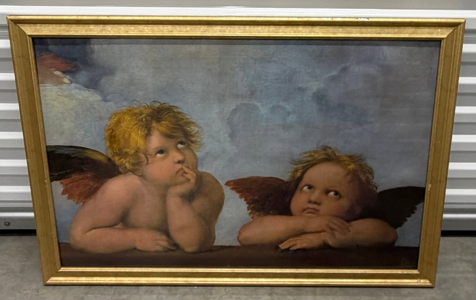 After Raphael: "Sistine Madonna, Putti" - 3