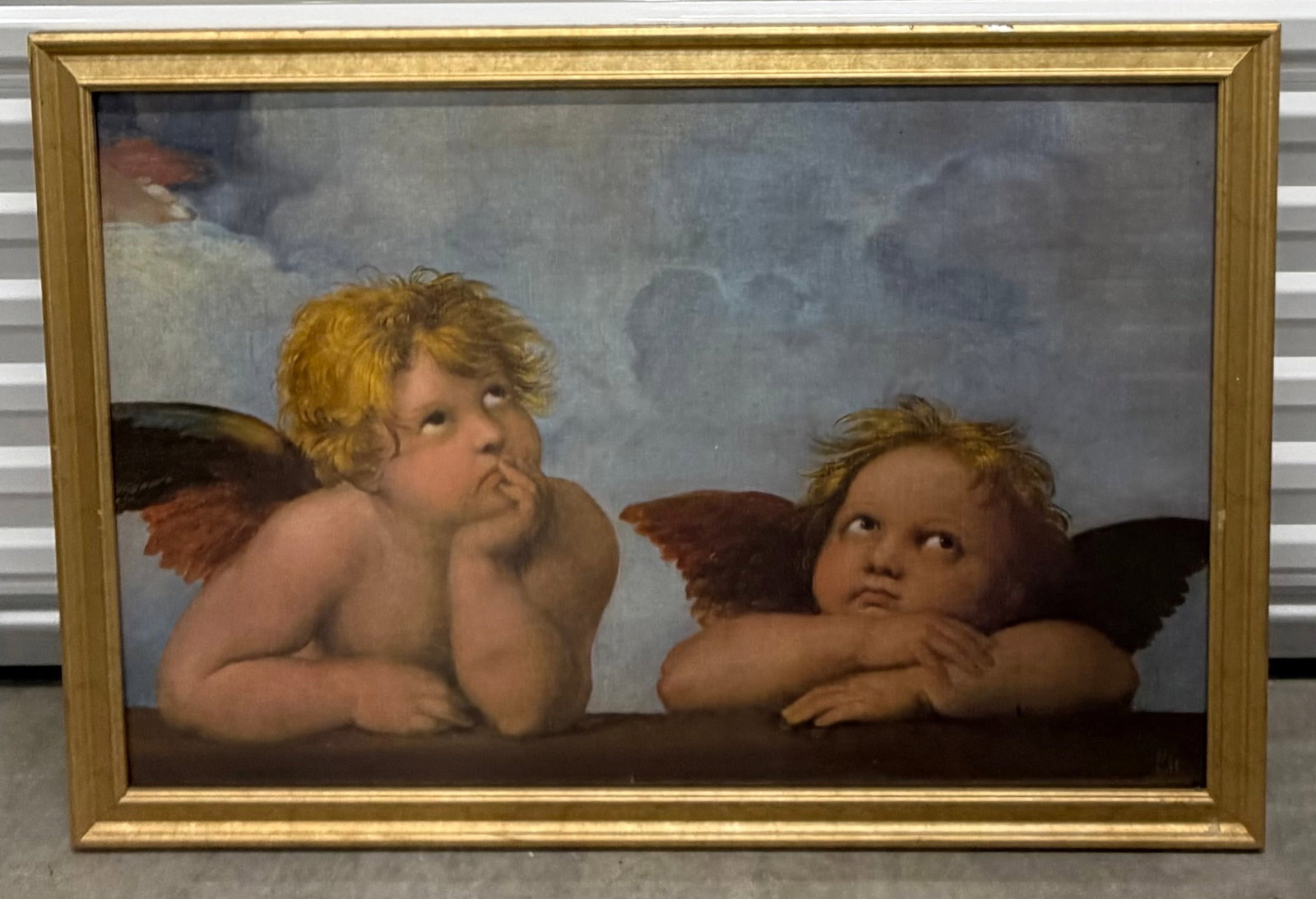 After Raphael: "Sistine Madonna, Putti" - 6
