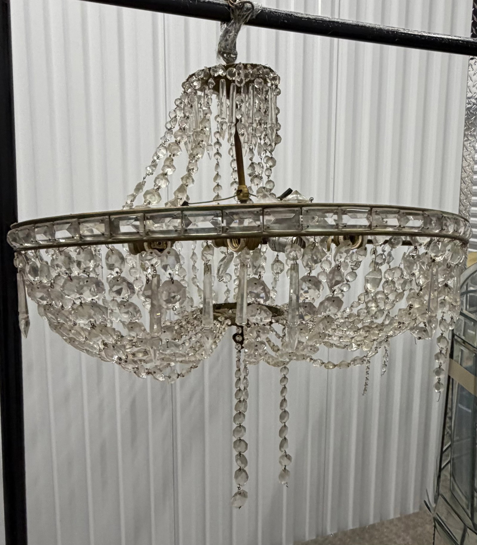 Vintage Crystal Chandelier - 2