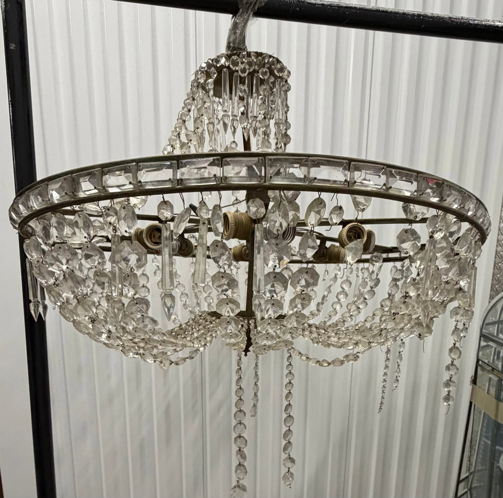 Vintage Crystal Chandelier - 3