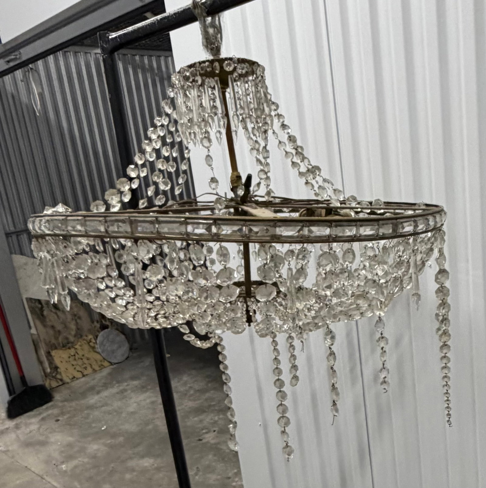 Vintage Crystal Chandelier - 7