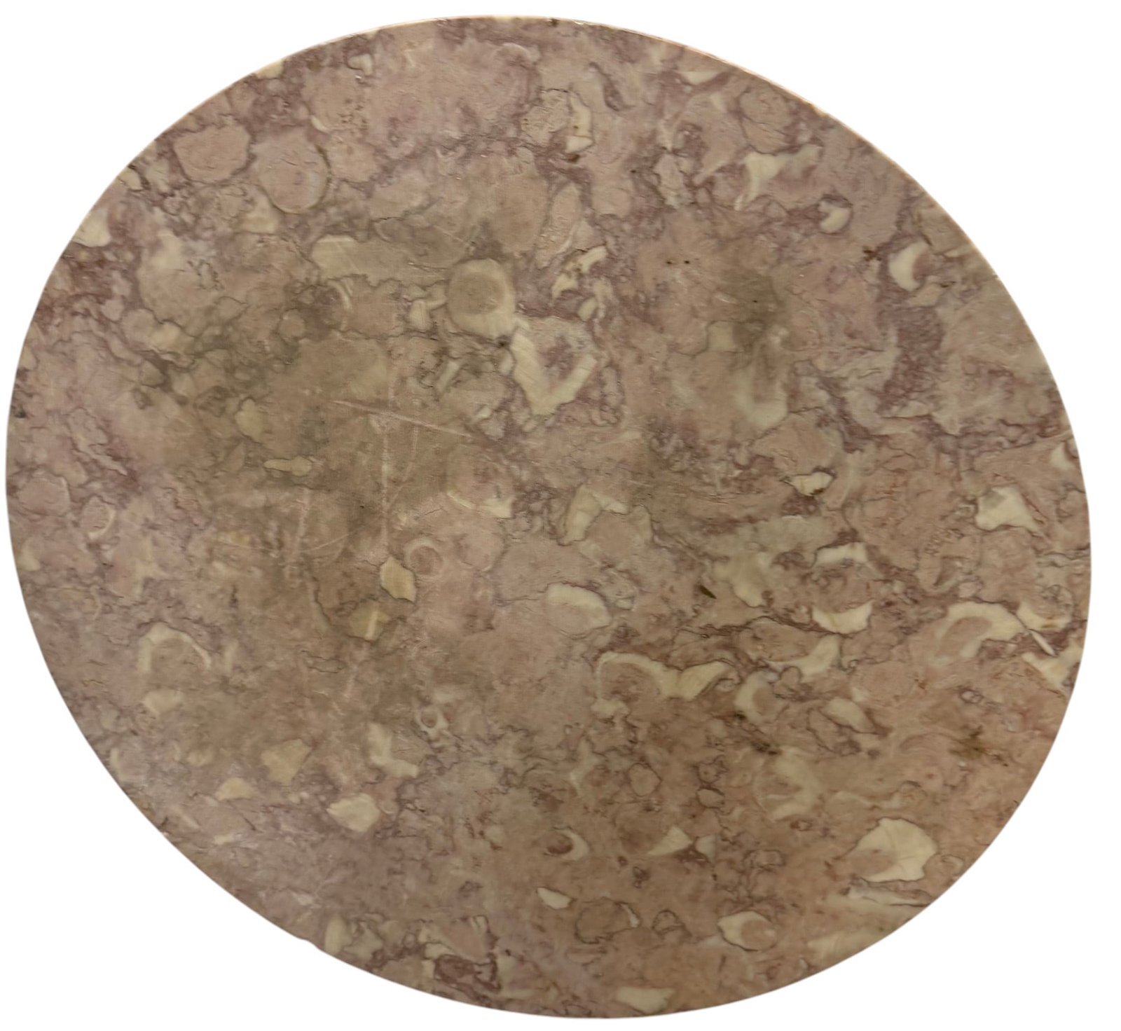 Round Rosso Levanto Marble Tabletop (1 of 6)