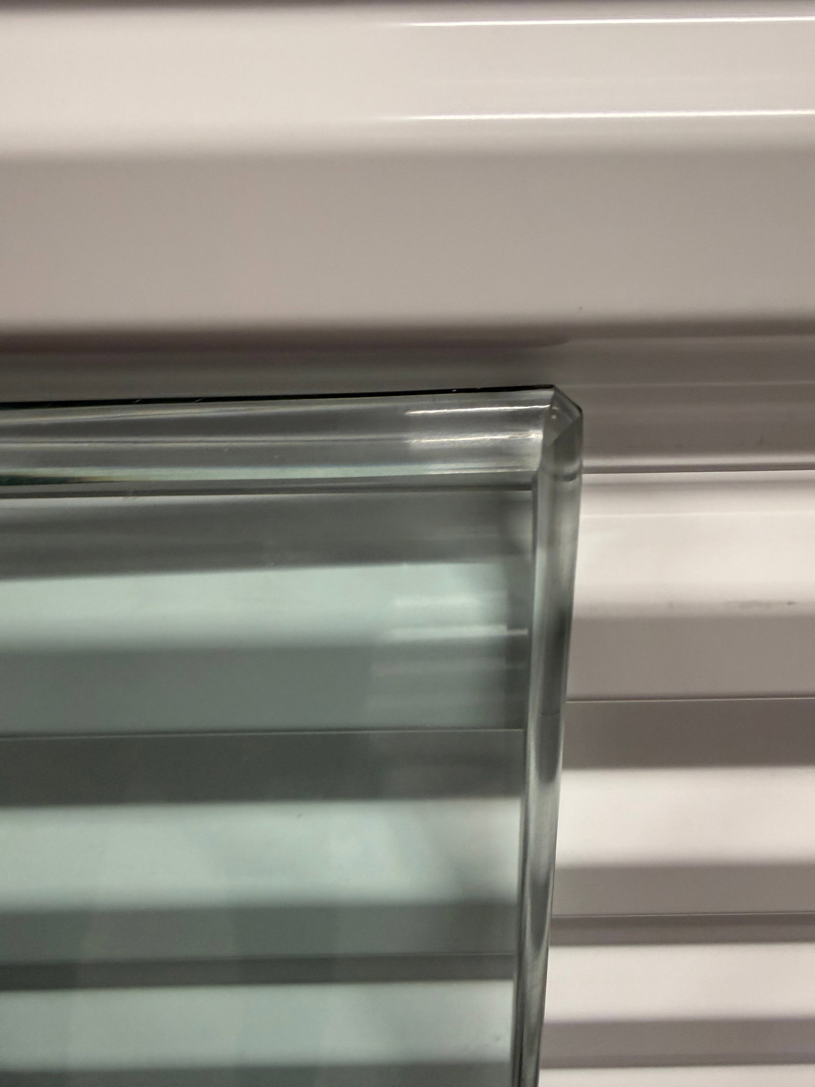 Clear Glass Panel with Hardware - 3