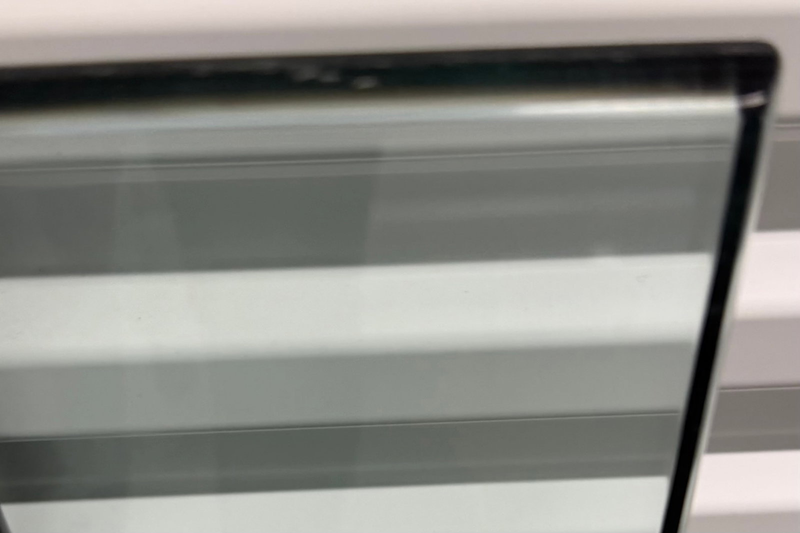 Large Clear Glass Panel - 2