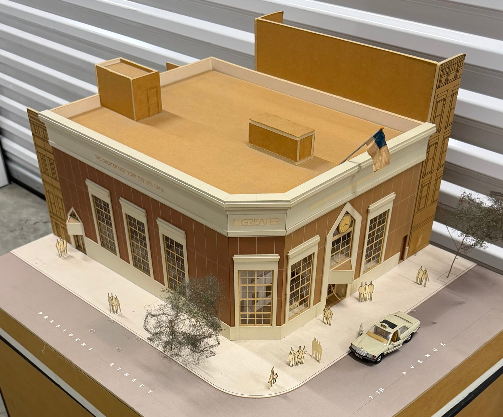 Architectural Model of "The Greater New York Savings Bank" - 2