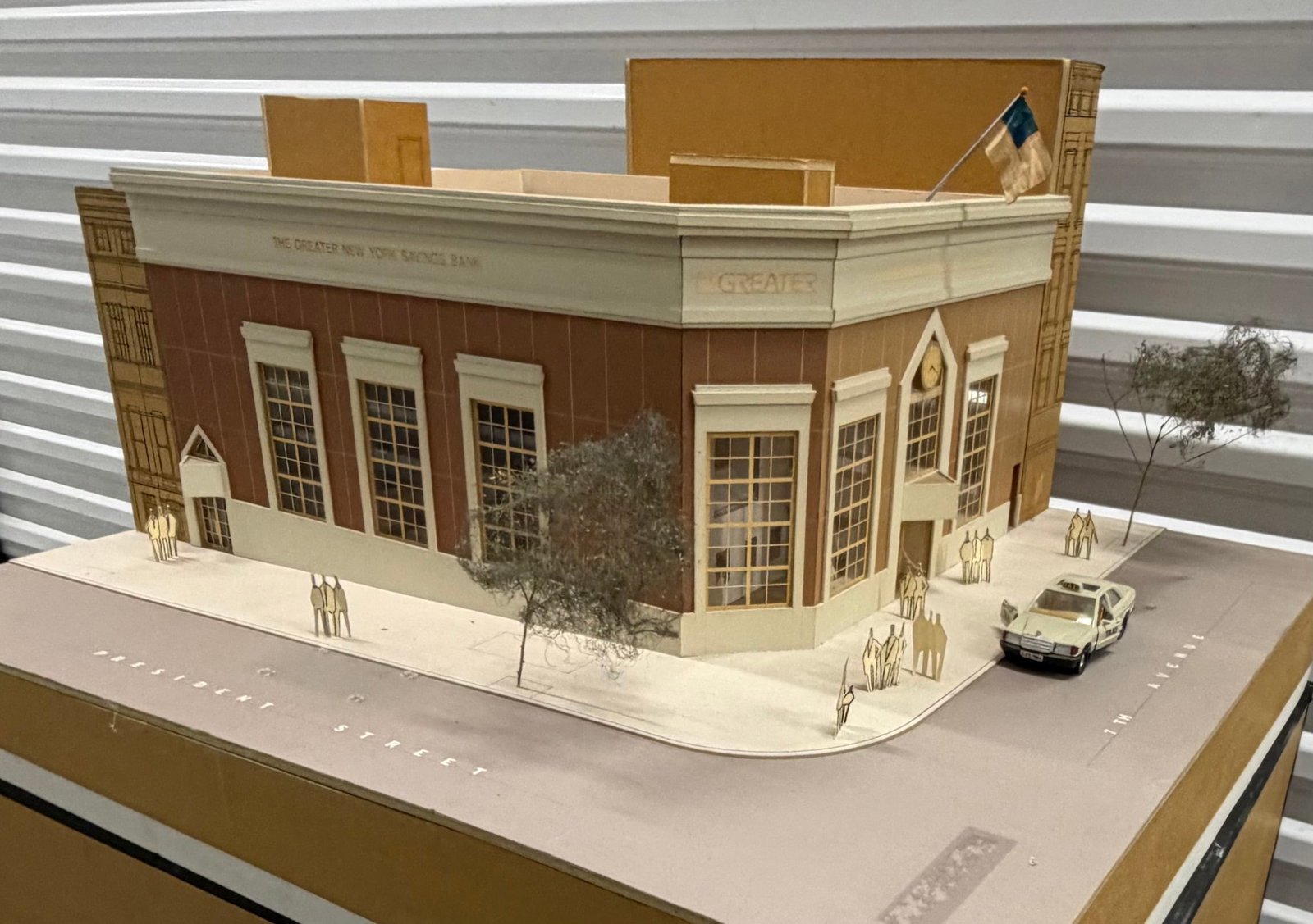 Architectural Model of "The Greater New York Savings Bank" - 3
