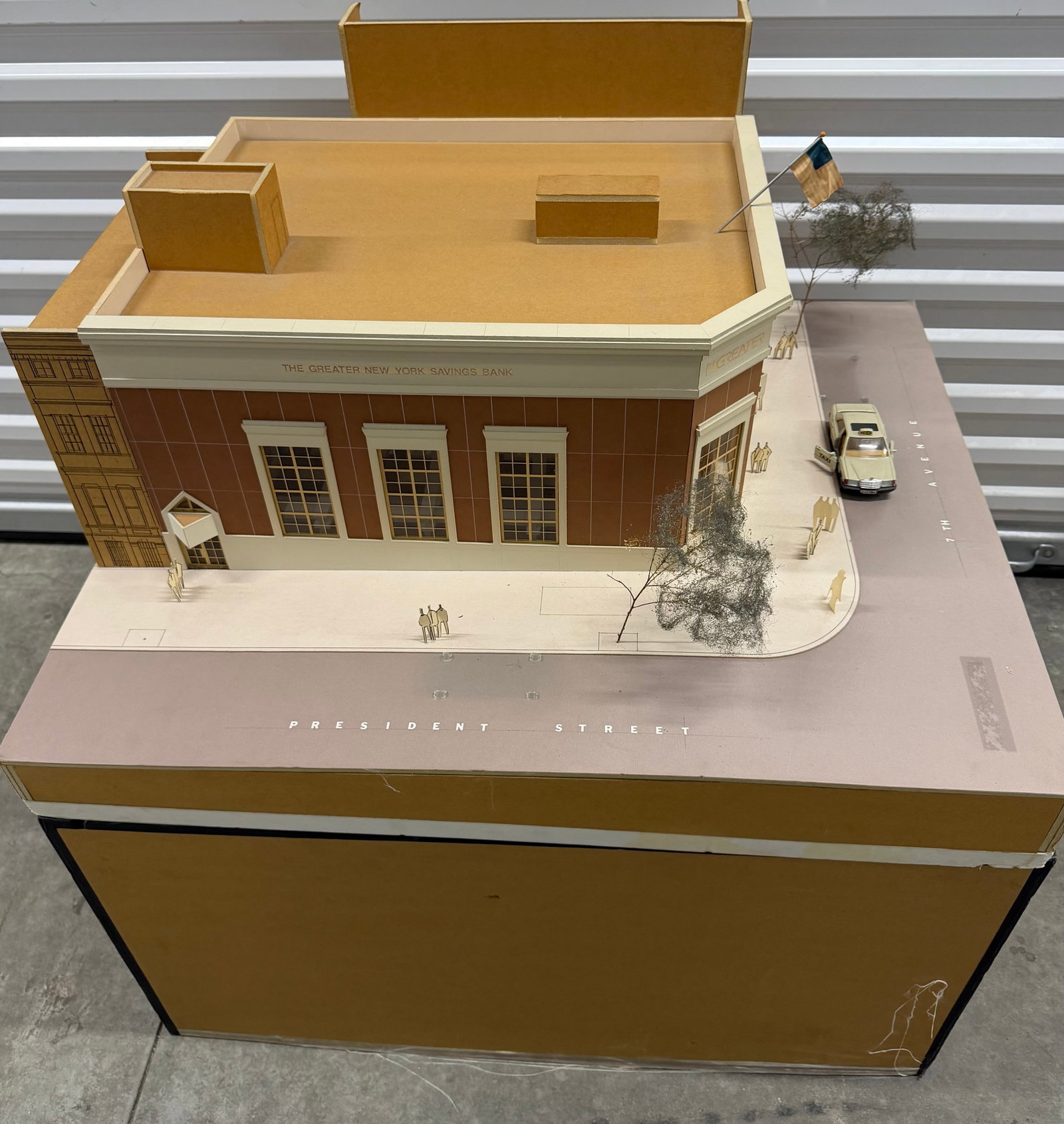 Architectural Model of "The Greater New York Savings Bank" - 5