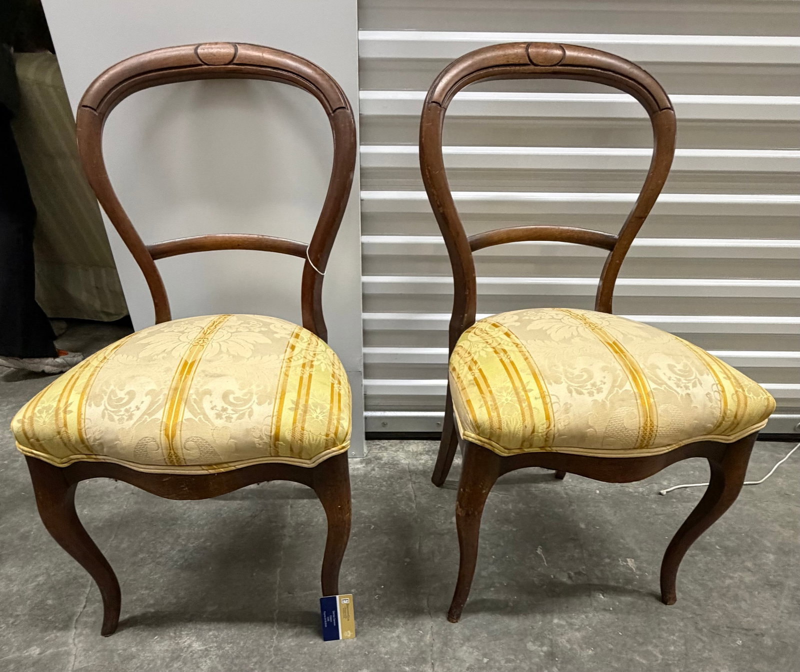 Pair of Rococo Revival Balloon Back Side Chairs - 6