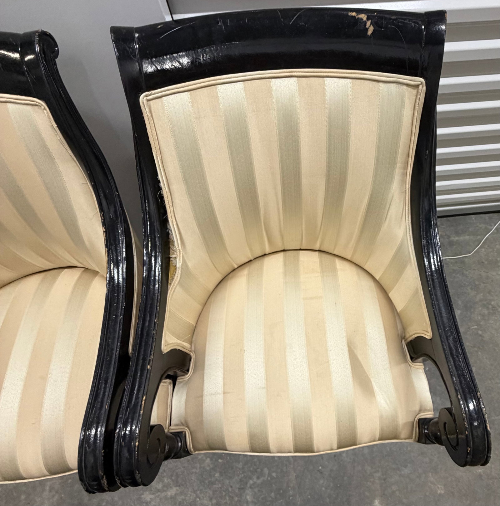 Pair of Regency Style Klismos Chairs - 3