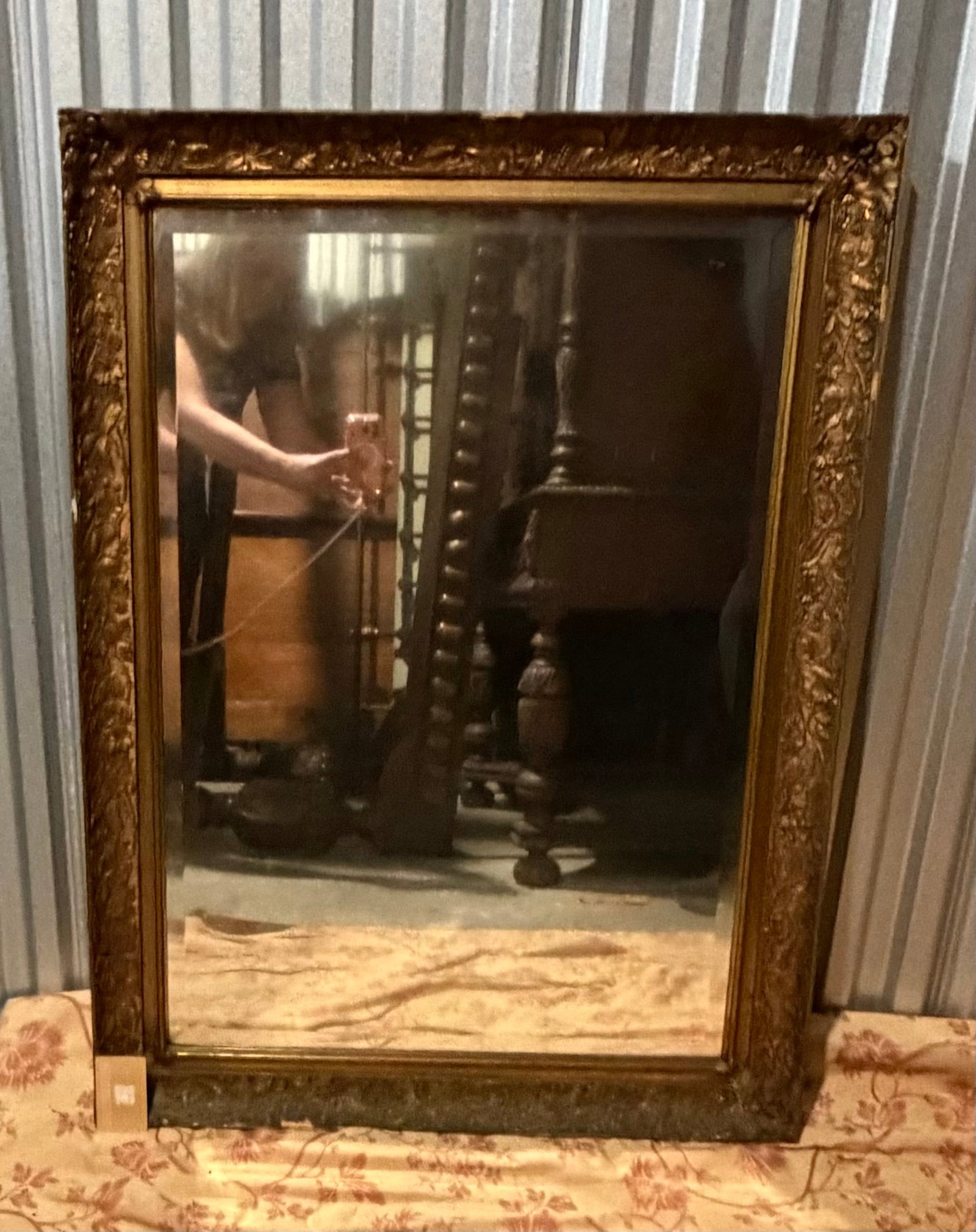 Giltwood Framed Wall Mirror, Early 20th Century - 2