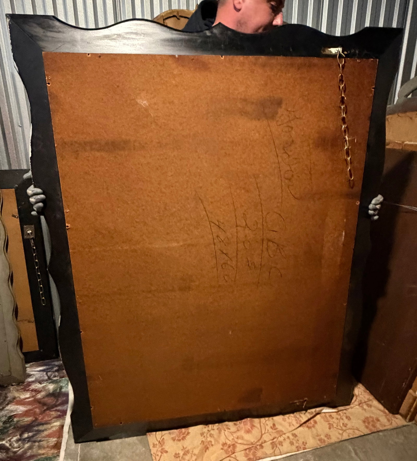 Venetian Style Etched Glass Wall Mirror - 4