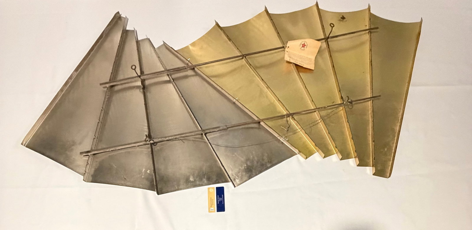 Curtis Jere Artisan House Mid-Century Modern "Outfold" Wall Sculpture - 2