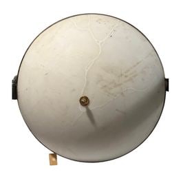 An Empire Style Alabaster and Gilt Bronze Chandelier: #2. This elegant Empire style chandelier features a large, shallow inverted bowl crafted from alabaster, exhibiting natural veining and a warm, translucent quality. The alabaster bowl is suspended by