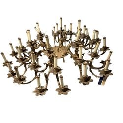 Large-Scale Gilt Bronze Chandelier with 36 Lights (1 of 11)