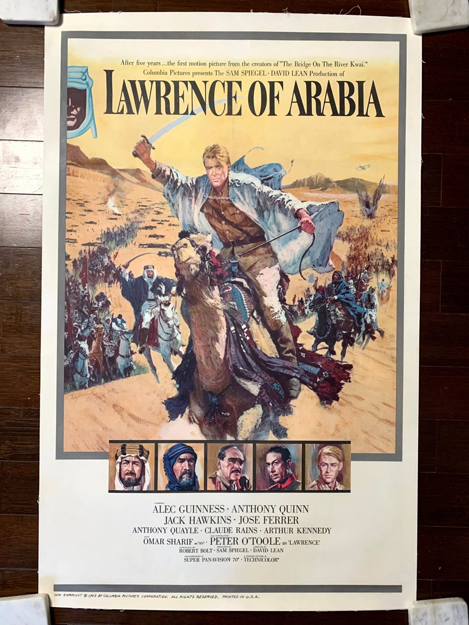 Lawrence Of Arabia (1962) US 1 SH Movie Poster LB - 2