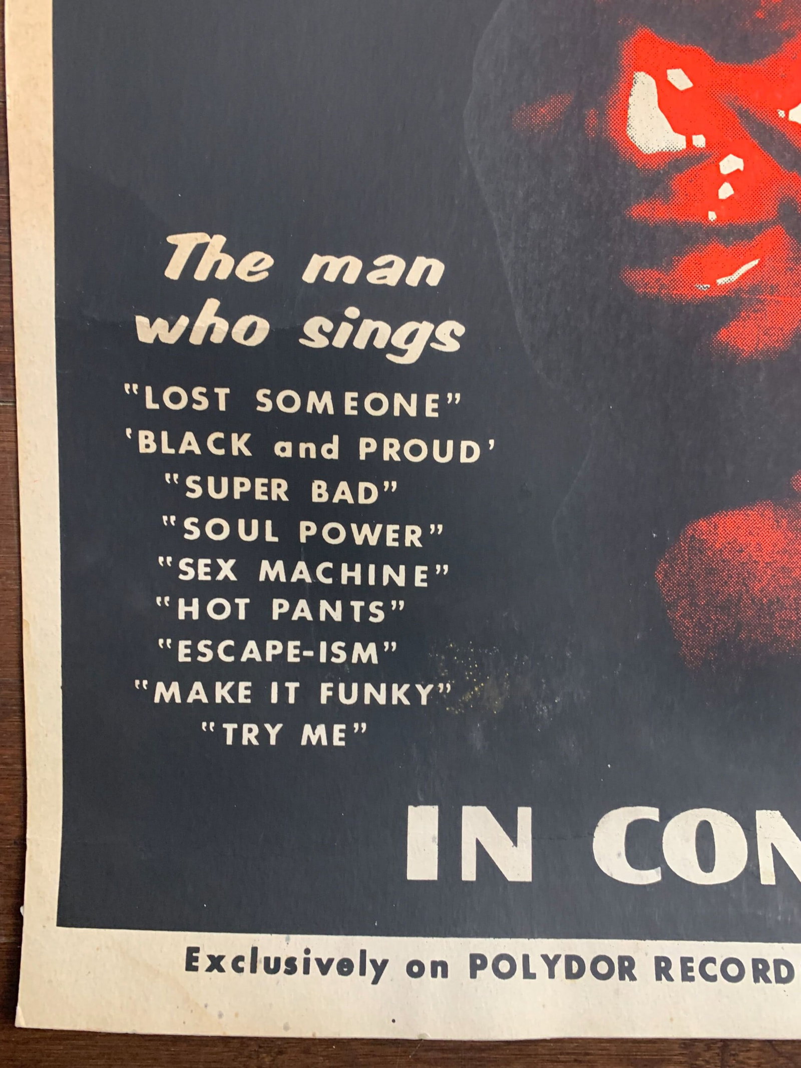 James Brown - Berkely Con. Ctr. (1972) 22x30.75 US Music Poster Exc. Cond. - 4