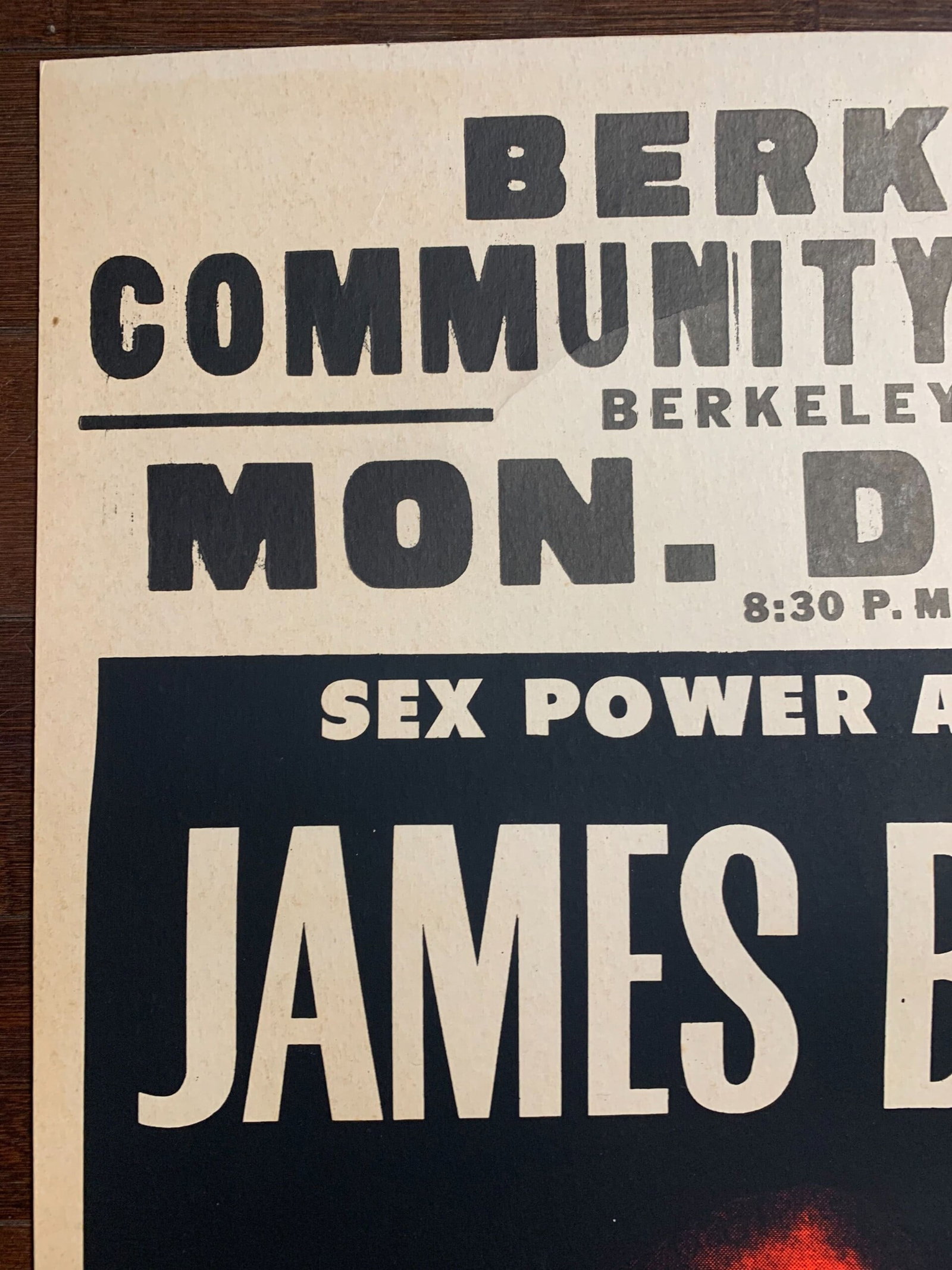 James Brown - Berkely Con. Ctr. (1972) 22x30.75 US Music Poster Exc. Cond. - 5