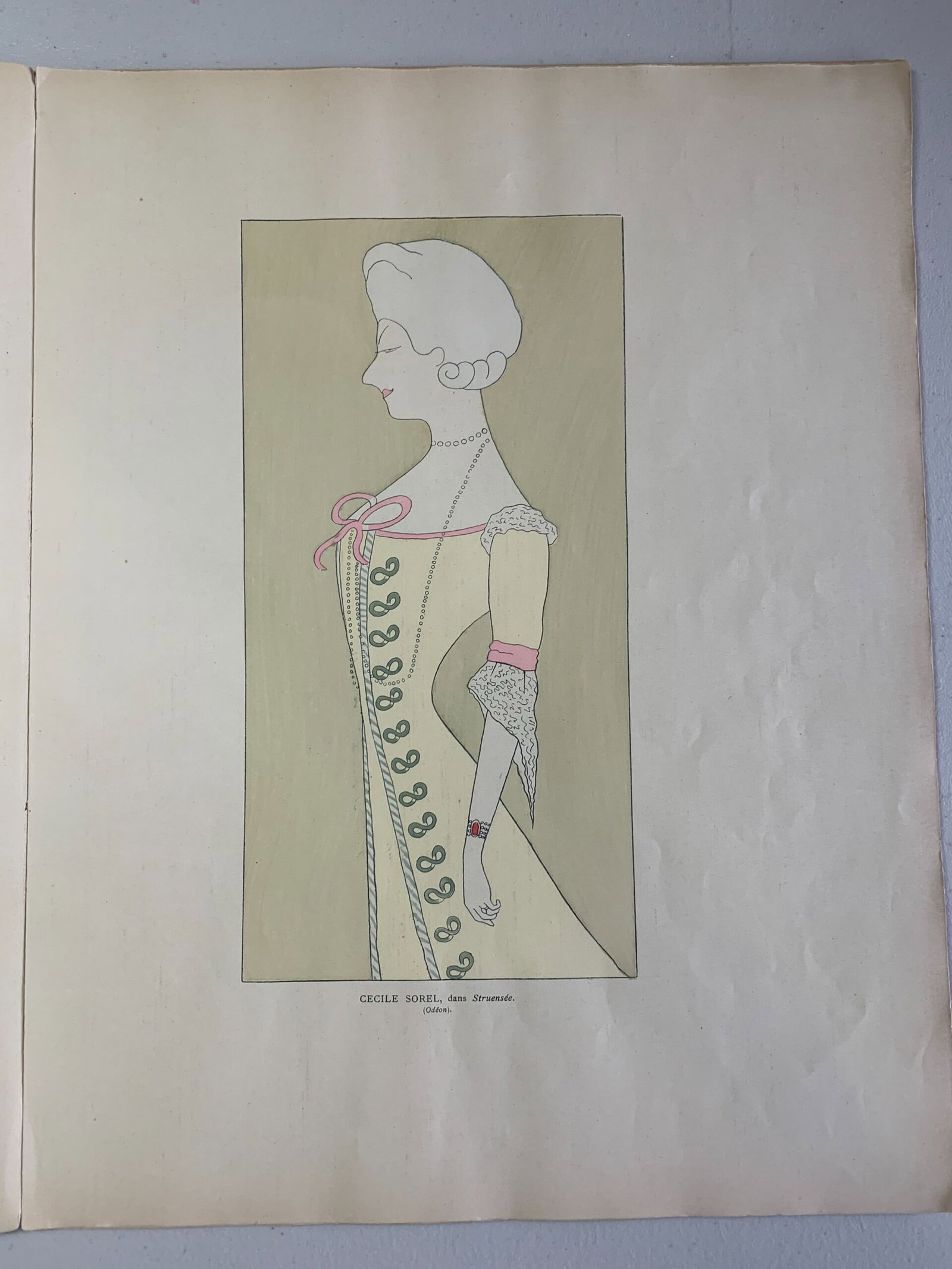 Nos Actrices Pas Cappiello (1899) 18x14 French Hardcover. First Edition. - 8