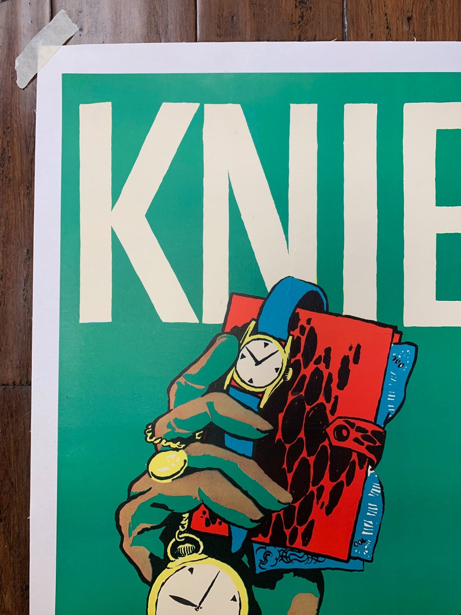 Knie - Borra - Art By Emil Bruno Vetterli (1956) 34.6x49.2 Italian Circus Poster LB - 5