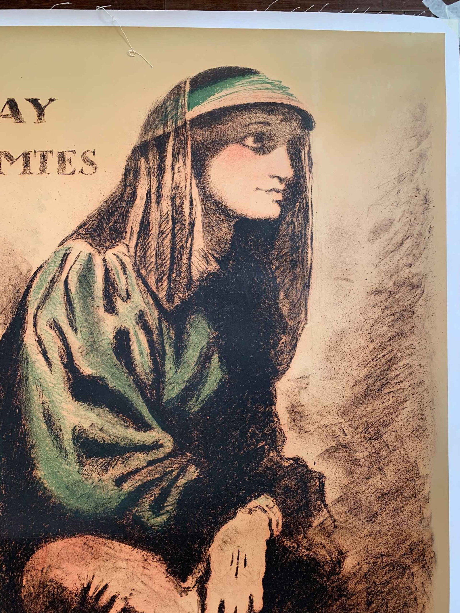 Ertraumtes Eva May - Art by Scheurich (1918) 37.5x56.25 German Advertising Poster LB - 3