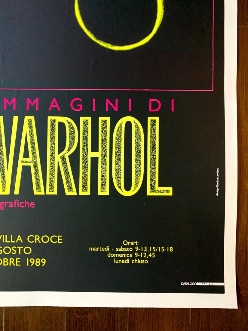 Andy Warhol - Le Cento Immagini De (1989) 27.75x39 Italian Exhibition Poster LB - 2