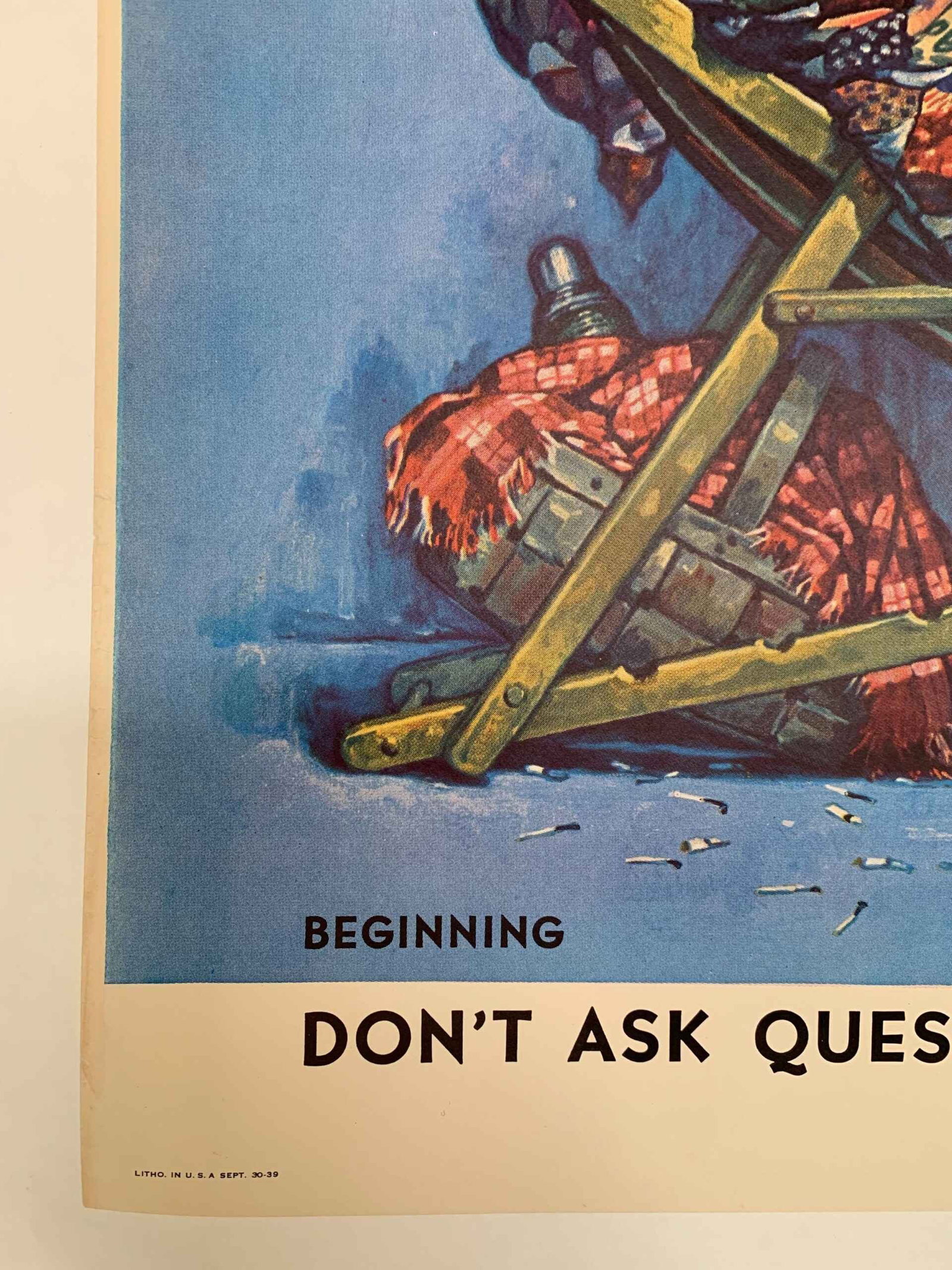 Saturday Evening Post - Art By Monte Crews (1939) 22x28 US Newstand Poster - 5