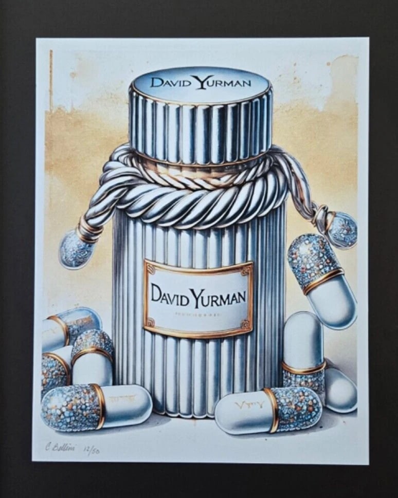 CHIARA BELLINI + DAVID YURMAN COMFORT PILLS Hand Signed Authentic LtdEd COA - 3