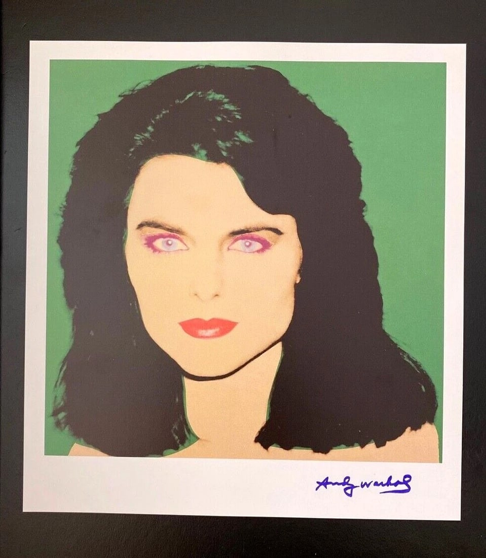 Andy Warhol | Vintage 1984 Maria Shriver Print Signed | Mounted and Framed - 3