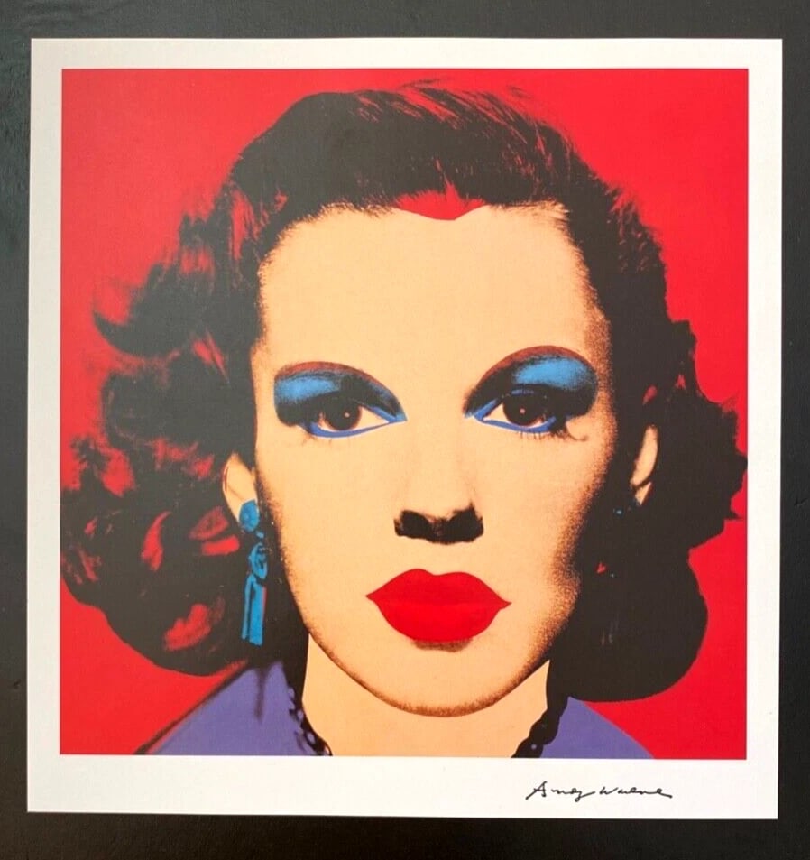 Andy Warhol | Vintage 1984 Judy Garland Print Signed | Mounted and Framed - 3