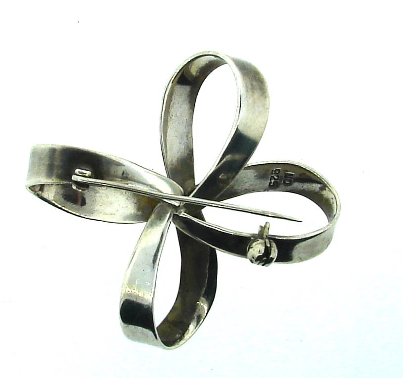 CUTE Sterling Silver Brooch! - 3