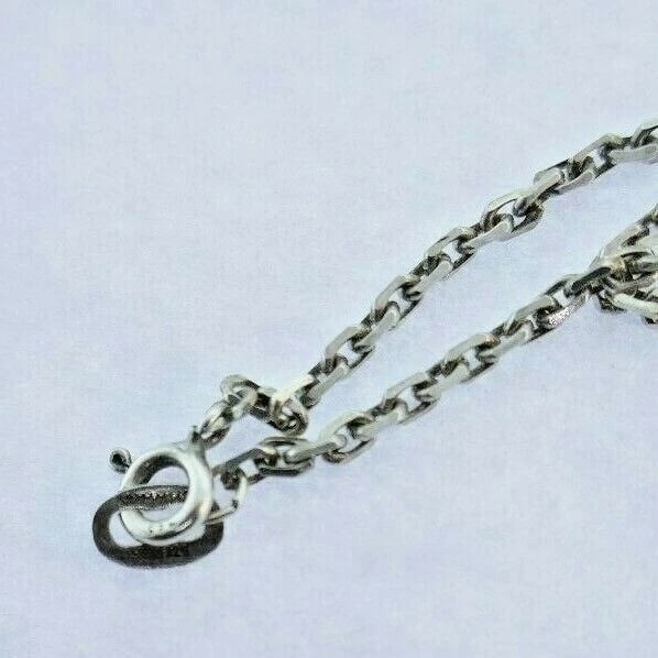 MEXICO TR-10 925 Silver & Topaz Necklace Vintage - 4