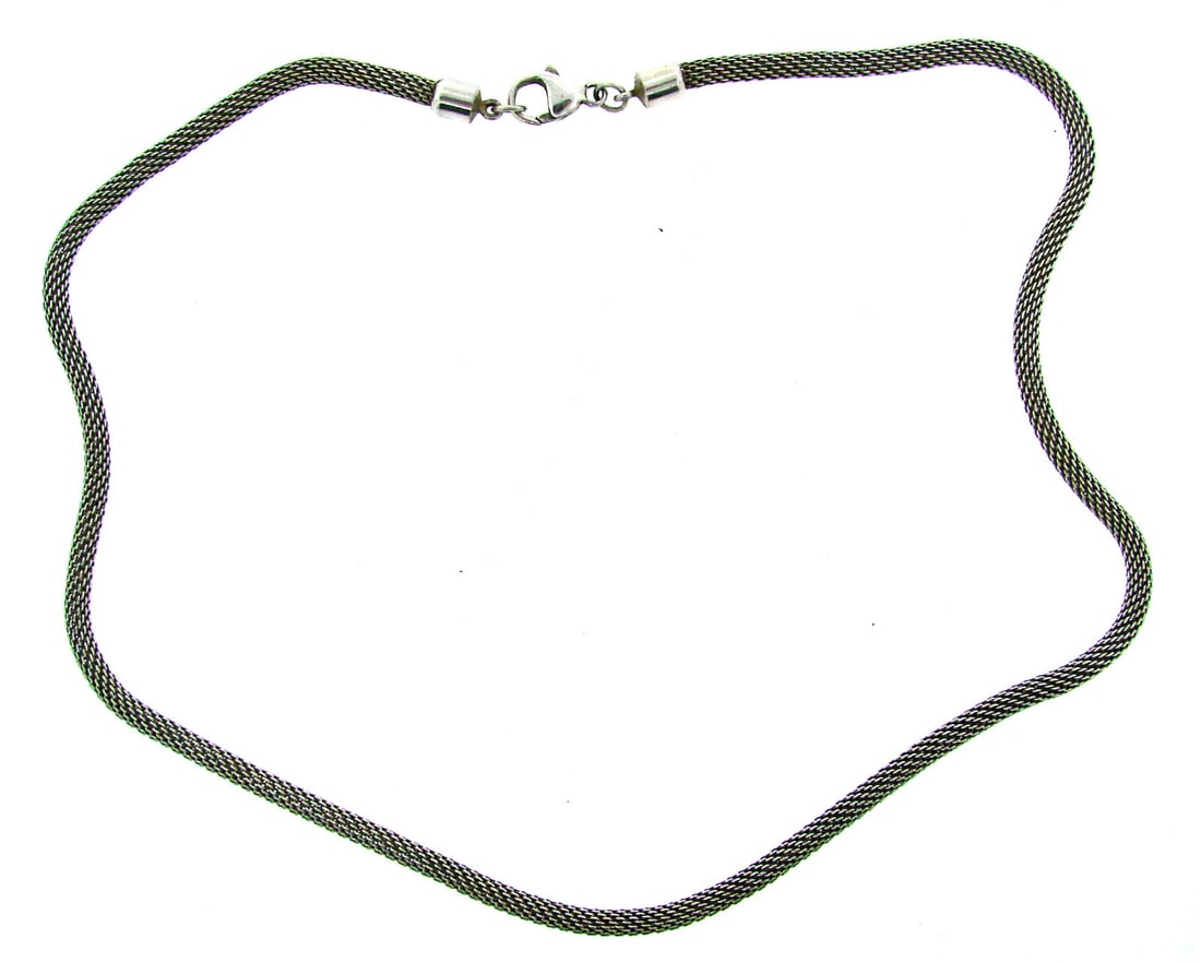 GROOVY Sterling Silver Necklace! - 2