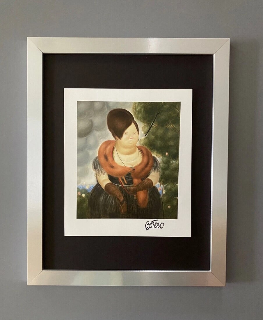 FERNANDO BOTERO | COLOMBIA | ICONIC PRINT | SIGNED | FRAMED READY TO HANG (1 of 3)