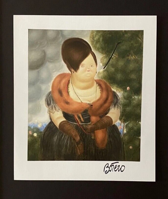 FERNANDO BOTERO | COLOMBIA | ICONIC PRINT | SIGNED | FRAMED READY TO HANG - 2