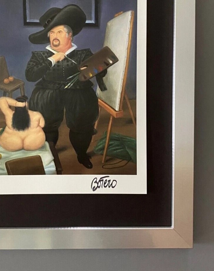 FERNANDO BOTERO | COLOMBIA | ICONIC PRINT | SIGNED | FRAMED READY TO HANG - 2