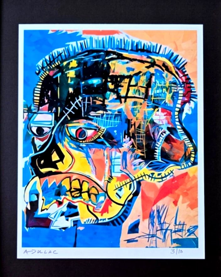 ALEXANDER DULAC + "CRAZY NEW YORK" Hand Signed Authentic Print LtdEd of 10 COA - 2