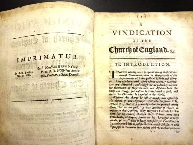 1687 English Reformation Pamphlets Church of England - 2