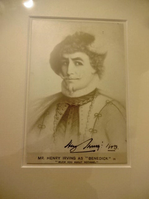 1883 Henry Irving Shakespeare Actor Signed Cabinet Card - 2