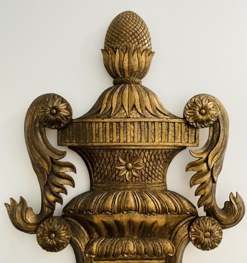 Pair of Giltwood Mirrors, Wall, Console or Pier Mirrors, Italian, 1960s - 10