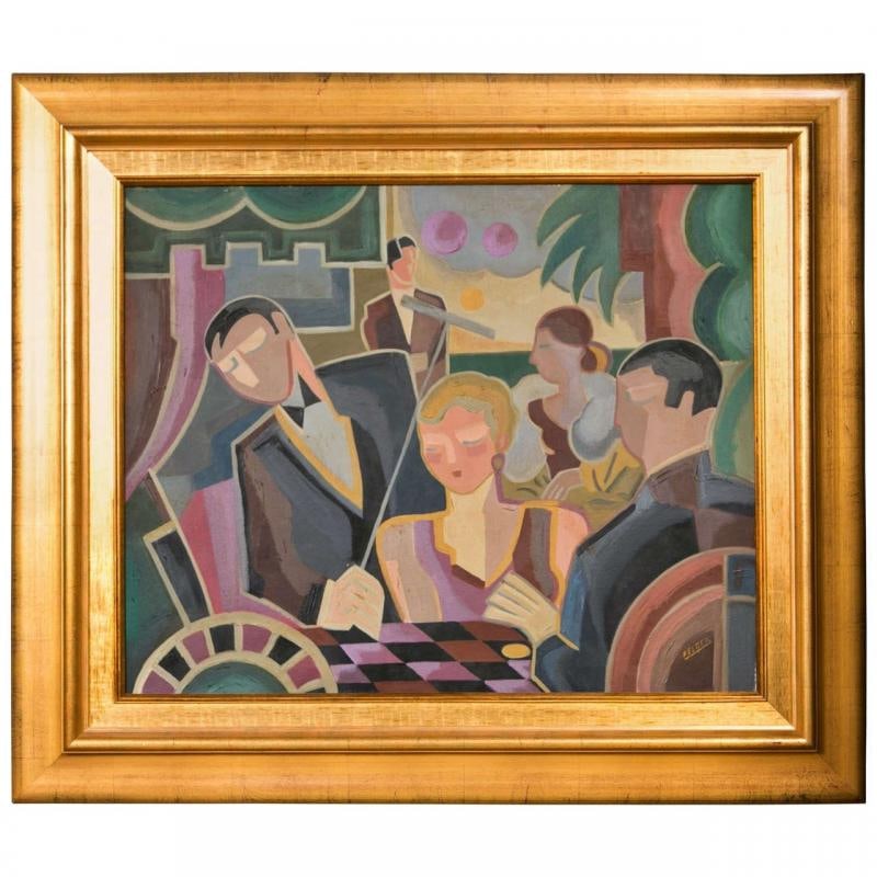 Contemporary Oil on Canvas Signed Lower Right - 3