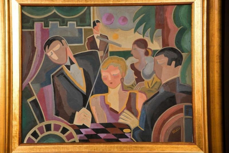 Contemporary Oil on Canvas Signed Lower Right - 4