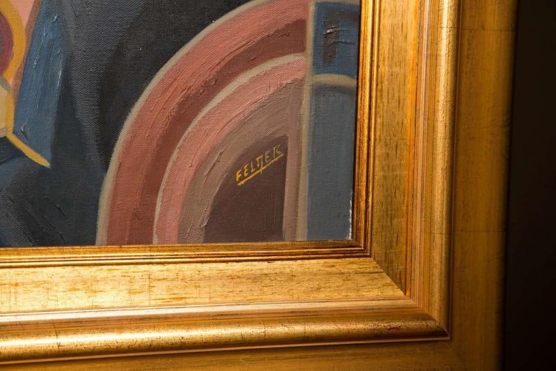 Contemporary Oil on Canvas Signed Lower Right - 5