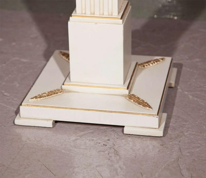 Square Grosfeld House Painted End / Side Table, American, Paint, Gilt, 1950s - 4
