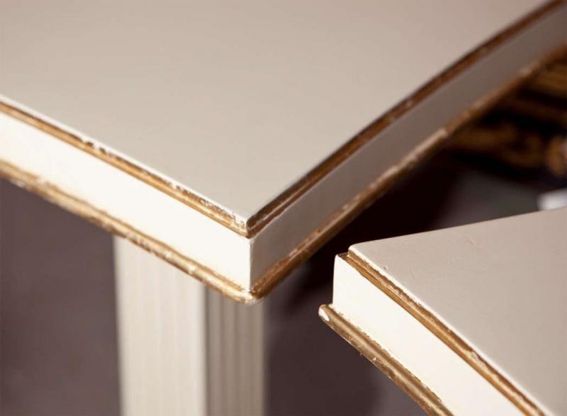 Square Grosfeld House Painted End / Side Table, American, Paint, Gilt, 1950s - 5