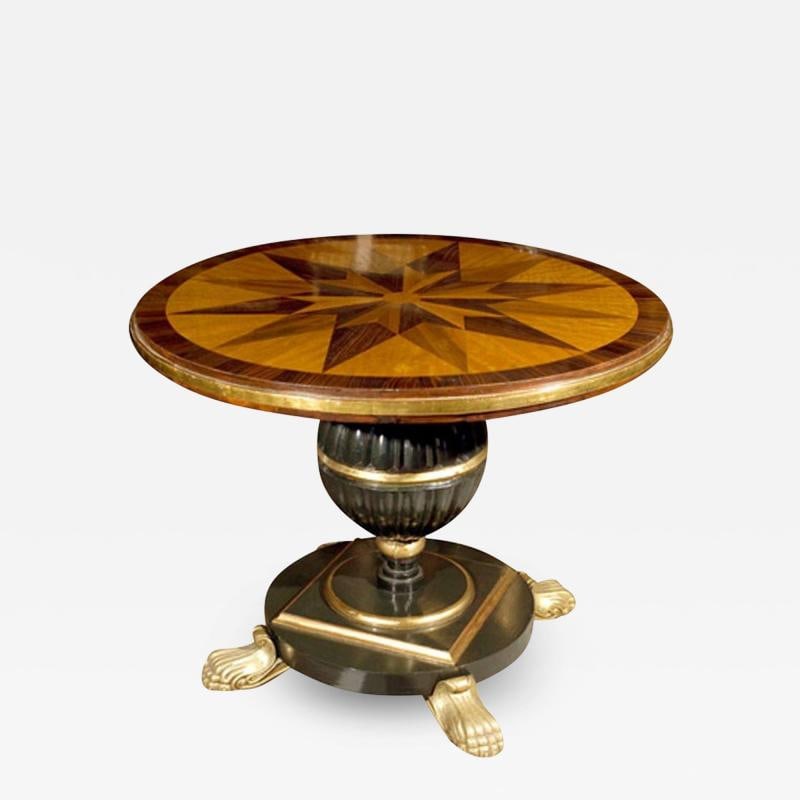 Early 19th Century Italian Continental Centre Table on Bronze Feet - 2