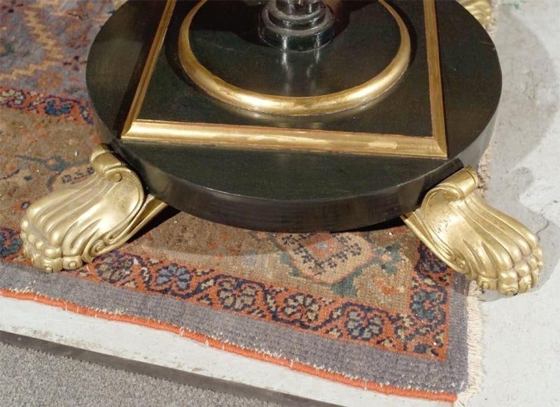 Early 19th Century Italian Continental Centre Table on Bronze Feet - 4