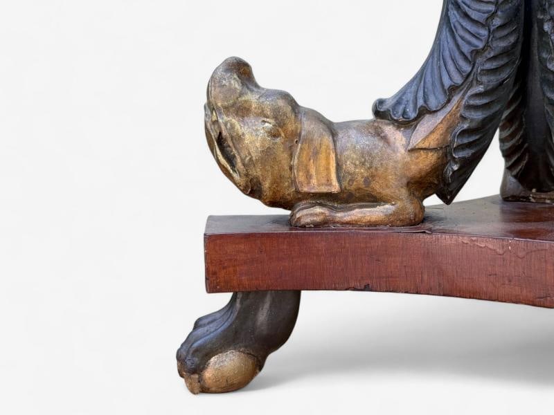 Hollywood Regency Style, Mahogany, Parcel Gilt, Cellarette, England, 19th c. - 9