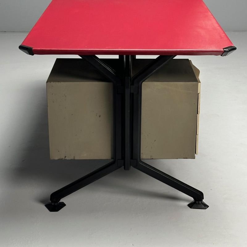 Studio BBPR, Olivetti, Italian Mid-Century Modern, Desk, Metal, 1950s - 9