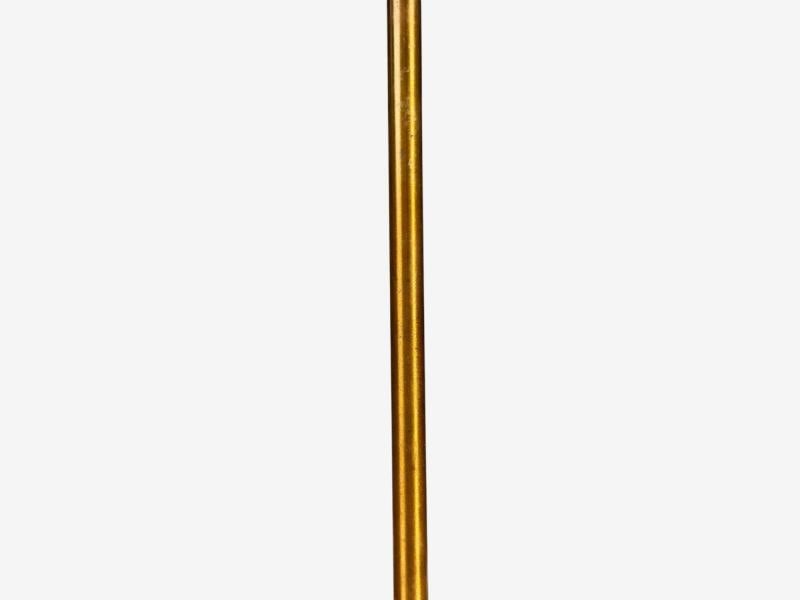 Nybro Armaturfabrik, Table Lamps, Amber Glass, Brass, Sweden, 1970s - 6