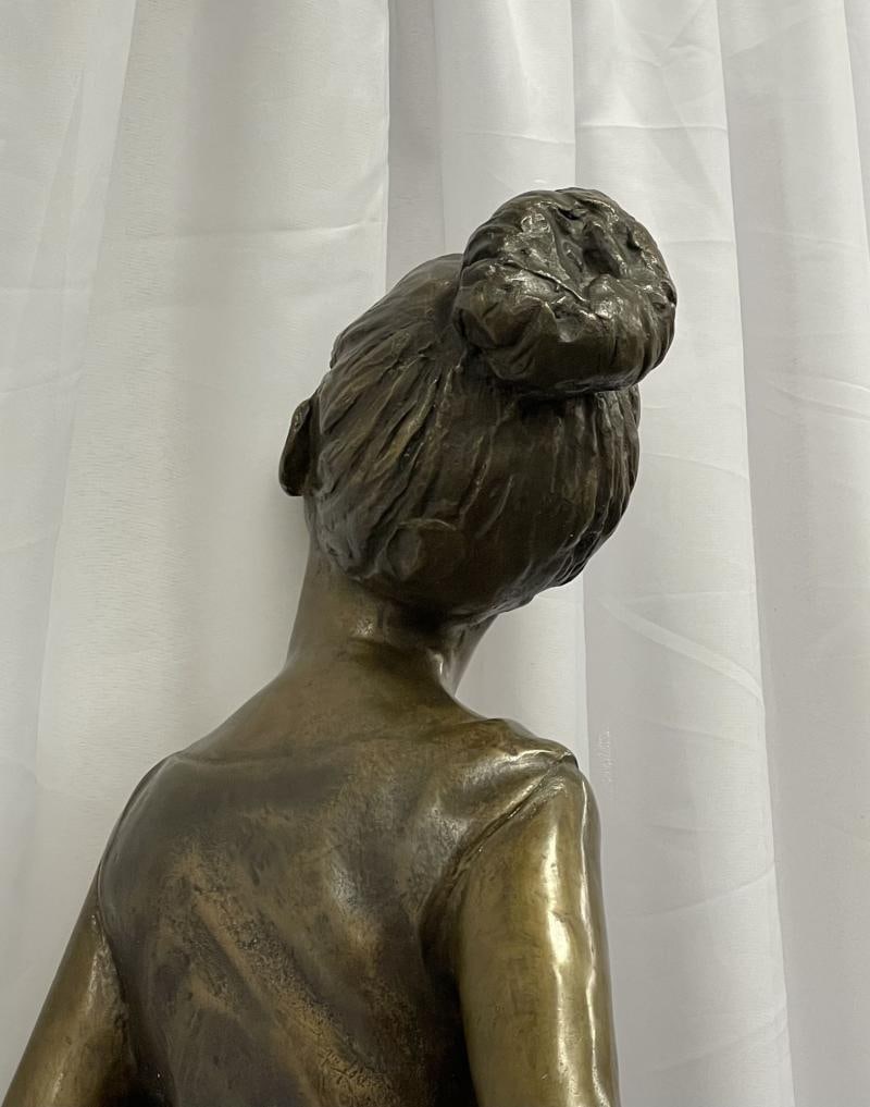 A Signed Bronze Ballerina by Italian Sculptor Sergio Benvenuto, Italy, 1950s - 6